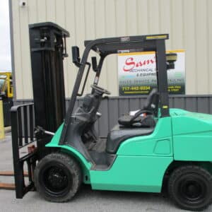 2015 Mitsubishi FD30N 6000 lb Capacity Pneumatic Diesel Forklift